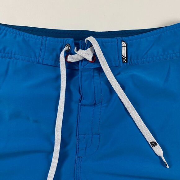 The North Face Board Shorts Size 32 Blue Swim Trunks Shorts Drawstring - Picture 5 of 13